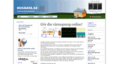 Desktop Screenshot of husdata.se